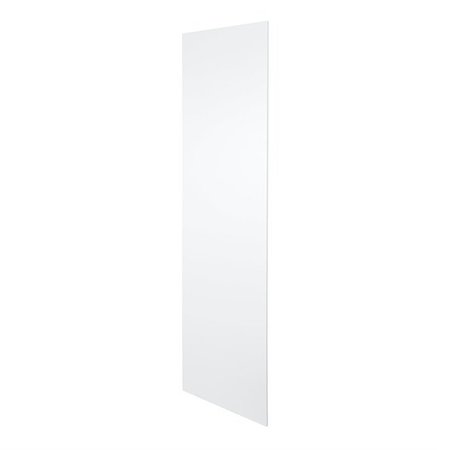 CAMBRIDGE White Gloss Slab Style Pantry Kitchen Cabinet End Panel (24 in W x 0.75 in D x 96 in H) SA-TUEP96-WG